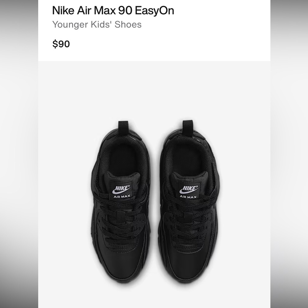 Nike Air Max 90 EasyOn
Younger Kids' Shoes